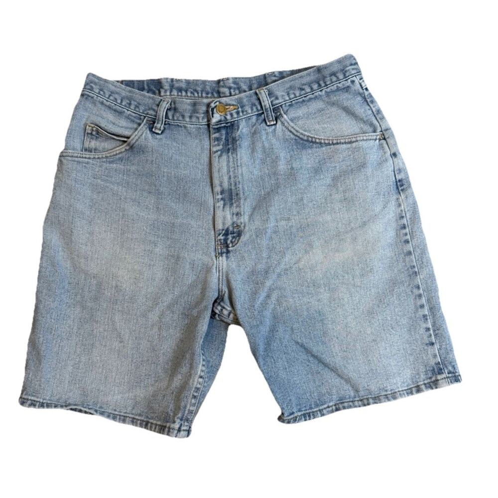Men’s Jean Shorts 36 Vintage 90’s Relaxed Fit Dad Shirts Light Wash